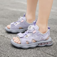 Sandalias deportivas de verano transpirables para niños, zapatos de playa al aire libre, cómodas sandalias de suela blanda para niñas y sandalias antideslizantes de moda - details 3