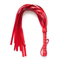 Látigo de cuero PU para juegos de adultos, pala de azotes, Bondage, BDSM, Juguetes sexuales para parejas, fetiche Sexy - details 5