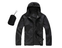 Chubasquero para hombre, chaqueta impermeable con capucha para exteriores, cortavientos ligero para ciclismo - details 9