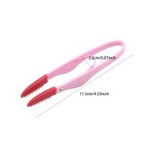 1 unidad de cepillo suave de silicona para gatos y perros, cepillo para blanquear los ojos, peine para limpieza de ojos, Clip para caca, cepillo suave, suministros para mascotas, cepillo anudado para perros y gatos - details 3