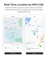 Reloj inteligente 4g para niños, tarjeta Sim de videollamada, Sos, rastreador Gps, nuevo - details 9