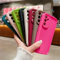 Funda de silicona gruesa a prueba de golpes para Samsung Galaxy S24 S23 S22 S21 Ultra Plus A34 A14 A54 A53 A52 A52S 5G, funda protectora trasera - details 0