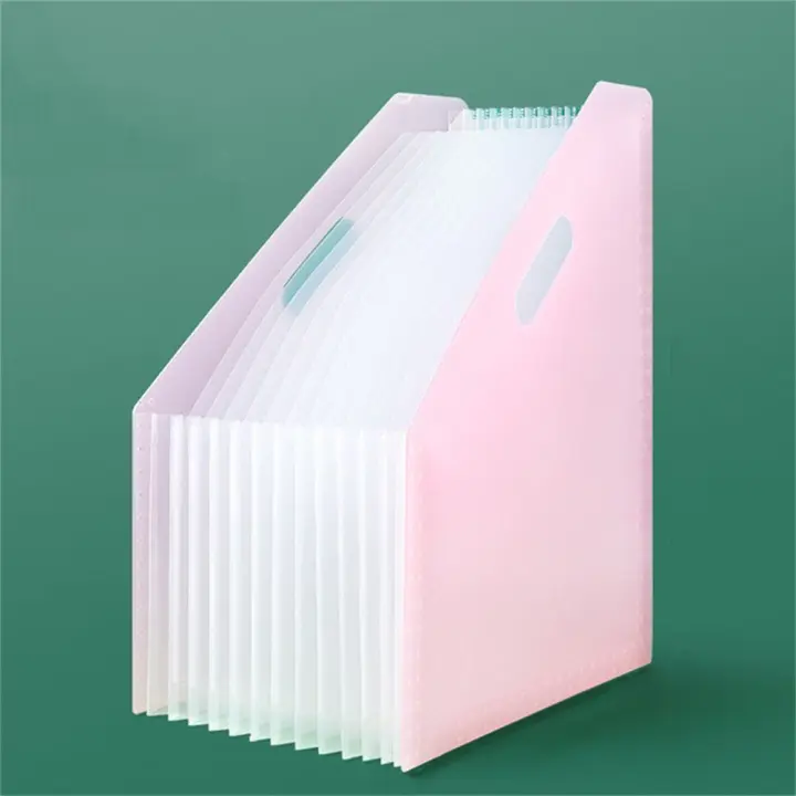 Organizador de papel, carpeta de archivos Vertical A4, carpeta de archivos de escritorio multicapa, organizador de documentos, carpeta de archivos expandible, bolsa de órgano - 1