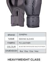 Profesional 6/8/10/12/14oz Bo PU Muay Thai MMA profesión Kickbo adultos saco de arena guantes de entrenamiento equipo - details 13