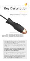 Vibrador catéter vibrador uretral enchufe inserción uretra sonido dilatador juguetes sexuales para hombres adultos 18 - details 13