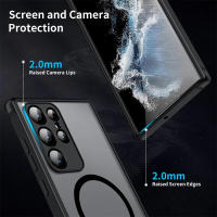 Funda Magnética Mate para Samsung Galaxy Carga Inalámbrica Adecuada para S25, S24, S23, S22, S21, S20 Ultra Plus Fe A54, A53, A13, Note 20 10 5g Accesorios de Electrónica - details 2