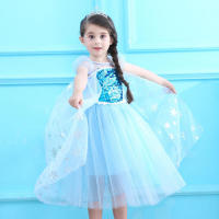 Disfraz de princesa Elsa para niñas, fiesta de carnaval, vestido de cumpleaños de Halloween, 2-10 años - details 13