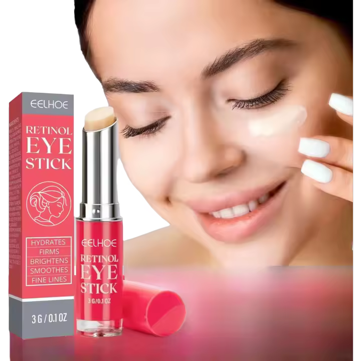 Barra de Crema para los Ojos con Retinol Reducción de Ojeras, Levantamiento, Hidratación, Reparación Saludable, Suavizante Belleza de Cuidado de la Piel Facial - 1