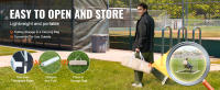 SucceBuy Tienda de campaña deportiva, 1 persona, tienda de campaña instantánea, refugio resistente a la intemperie, tienda de campaña transparente con burbujas para exteriores, refugio con dosel climático - details 3