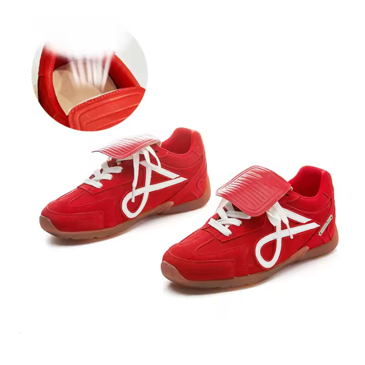 Zapatillas de entrenamiento alemanas de cuero Aumento de altura interior de 2,5 cm - 1