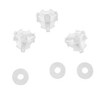 Tornillos de visera de casco, reemplazos, juego de tornillos de casco de plástico multicolor, accesorios para visera de casco - details 0