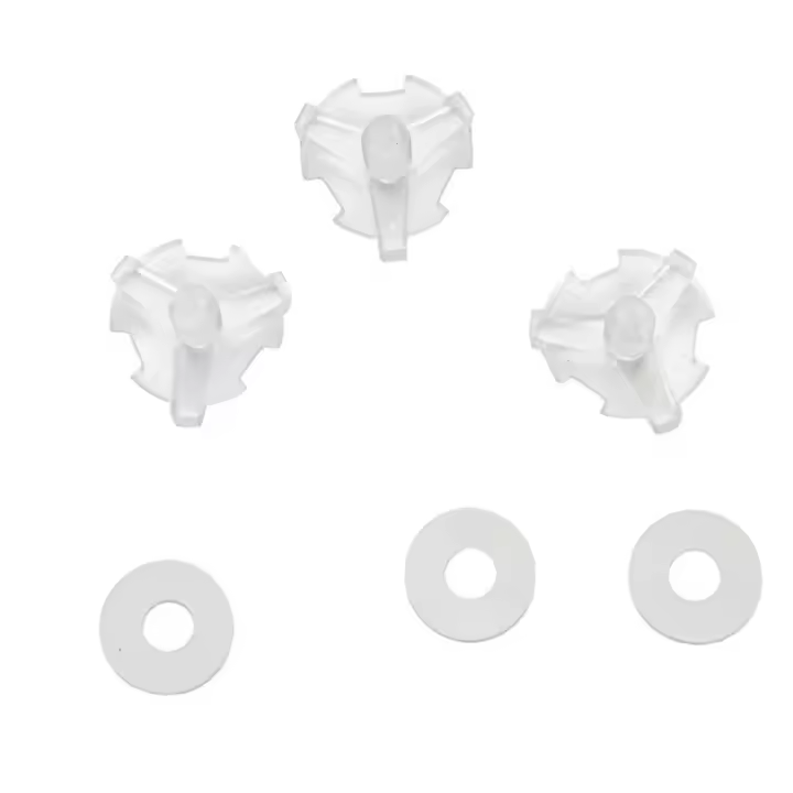 Tornillos de visera de casco, reemplazos, juego de tornillos de casco de plástico multicolor, accesorios para visera de casco - 1