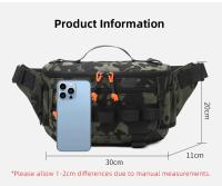 Mochila táctica de pecho para acampar Bolsa de cintura para gimnasio al aire libre - details 0