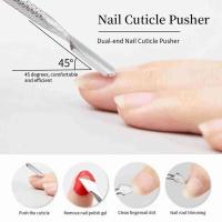 Kit de Manicura de Acero Inoxidable Profesional Tijeras, Pinzas, Removedor de Cutículas - details 4