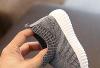 Zapatos de malla para niños, zapatillas de Raya punto ligeras para niñas, zapatos FlyKnit transpirables para bebés pequeños - details 12