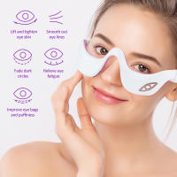 Masajeador ocular de pulso de microcorriente EMS, terapia de calentamiento de luz roja, dispositivo de belleza, alivia la fatiga ocular, desvanece las ojeras, elimina las arrugas - details 3