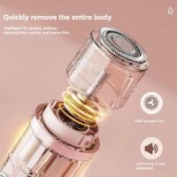 Maquinilla de afeitar eléctrica para mujer, afeitadora indolora, recortadora de pelo corporal para axila, Bikini, brazo, pierna, cara, bigote, portátil - details 6