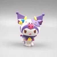 Figura de Anime Kawai My Melody Kuromi, Cosplay de la serie Zoo, muñeco de oveja KT Cat Pochacco, decoración para pastel de cumpleaños DIY, regalo, adorno de escritorio - details 3