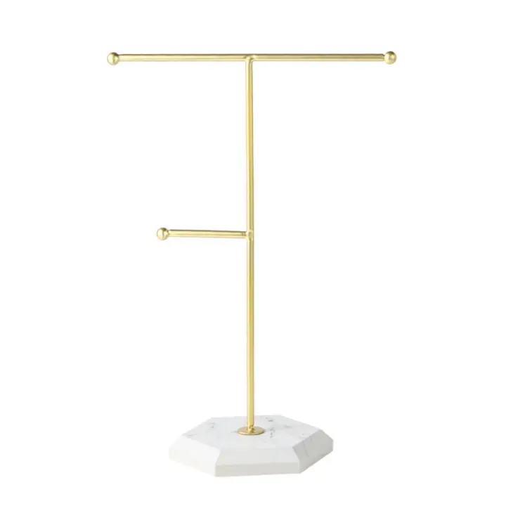 Organizador misceláneo, estante de almacenamiento de Metal desmontable con Base, soporte para presentación de joyería, organizador creativo de collares, llave - 1