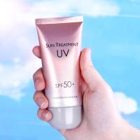 Loción de protección solar SPF 50+, crema solar blanqueadora, crema protectora para la piel del cuerpo y la cara, crema hidratante con control de aceite, protector solar para el cuidado de la piel - details 5