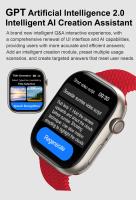 Nuevo Reloj inteligente HK9 Pro Plus Amoled para hombres y mujeres 2GB ROM Alta frecuencia de actualización ChatGPT Ai Face Reloj Deportivo de Música Local - details 5