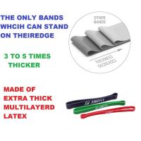 Bandas de resistencia gruesas y pesadas, banda corta de peso muerto, activación de glúteos, ejercicio de glúteos, banda de calentamiento dinámico y cadera, longitud de 60cm, 1 ud. - details 7