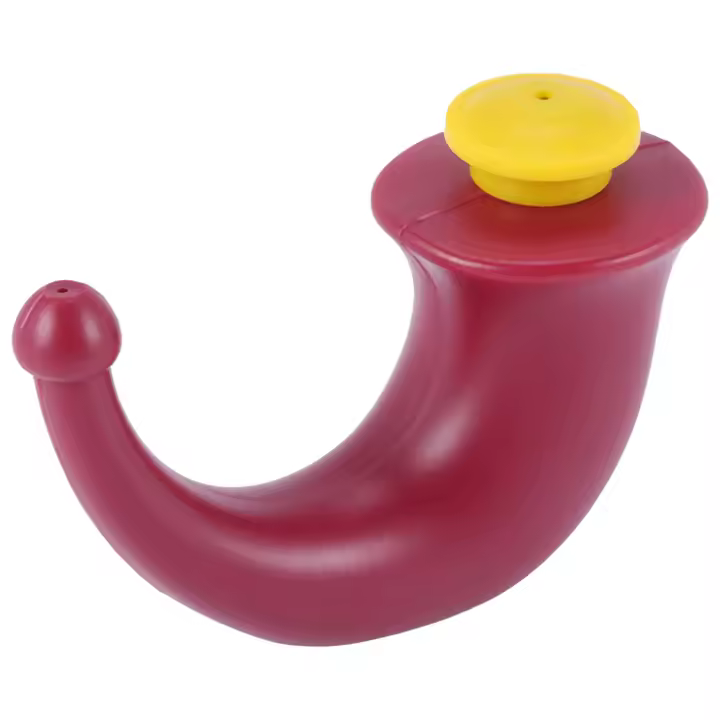 Olla de enjuague Nasal Neti para Yoga, sistema de lavado de nariz, riego de senos nasales, 200mL - 1