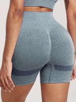 Leggings de Yoga y Ciclismo sin Costuras de Cintura Alta Pantalones Deportivos de Carrera Elásticos para Mujeres - details 16
