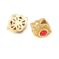 Pulseras de Abalorios Nepalaesas Estilo Vintage de Metal Dorado Mate 5PCS Accesorios de Joyería DIY - details 59