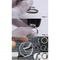 Llaveros de aleación de titanio Real para hombre, colgante de hebilla, llavero de coche superligero, regalo creativo masculino, venta al por mayor - details 17