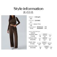 Conjunto de Pantalones Interiores Deportivos de Yoga Estilo Europeo y Americano - details 1