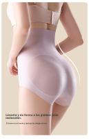 Faja Alta Sin Costuras para Mujer Bodysuit de Nylon Transpirable con Control Abdominal - details 1