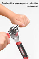 Llave de vaso universal de acero cromo vanadio, herramienta multifuncional con cabeza giratoria de 360 grados, 52 en 1 - details 0