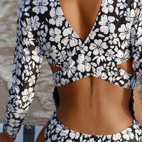Bikini de Baño de Flor Oficial BIKINX Estilo Coreano de Traje de Baño de Playa para Mujeres 2024 - details 4