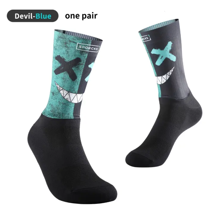Demoniacal fit-calcetines de ciclismo para hombres, MTB, deportivos, ajustados, elásticos, saludables y cómodos, deporte - 1