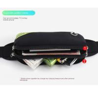 Bolsa de Cintura Ligera para Correr Ajuste Perfecto, Cierre de Cremallera, Bolsa Utilidad Multiusos con Banda Elástica Ideal para Correr, Senderismo, Fitness Capacidad de 44l, Diseño de Mochila Ligero - details 5