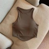 Verano otoño mujeres cómodo U Sujetador deportivo para copa correr Yoga gimnasio camiseta sin mangas mujeres Push Up deporte sujetador Top ropa deportiva - details 7