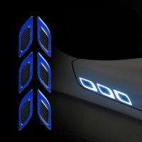 12 Tiras de Fibra de Carbono para 3D Bumperes Cinta de Advertencia de Seguridad - details 9