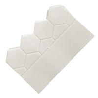 Moldes de ladrillo reutilizables para cama de flores de valla, molde decorativo de ladrillo DIY para accesorios de paisaje de jardín - details 6