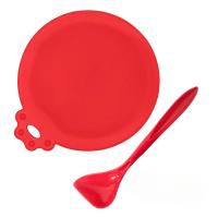 Tapa de silicona reutilizable para comida de mascotas, tapa de lata para almacenamiento de perros y gatos, sello con cuchara, 2 unidades - details 11
