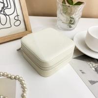 Organizador de joyas portátil, bolsa con cremallera, accesorios de viaje, pendientes, caja organizadora de joyas - details 12