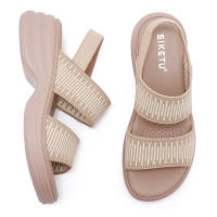 159-4 Spring Summer New Thick Sole Sandals Lightweight Non-Slip Comfortable Casual Women's Shoes - details 4