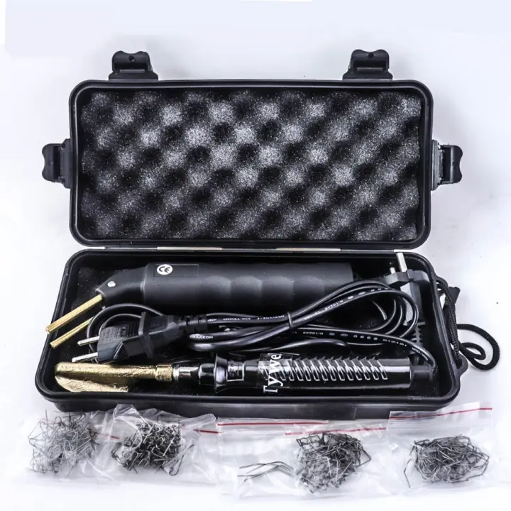 Máquina de Reparación de Parachoques de Coche con Enchufe EU Nueva Máquina de Soldadura de Plástico Equipable con Máquina de Planchar y Pistola de Soldadura - 1
