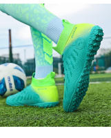 Zapatos de fútbol de tobillo alto para hombres, tacos largos para exteriores, zapatos de fútbol profesionales, zapatos de calcetín, TF/FG - details 25