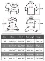 Vestido de Princesa para Perros Vestido de Boda Blanco Transpirable con Cordón para Perros Pequeños y Medianos Hoodies de Mascotas - details 1