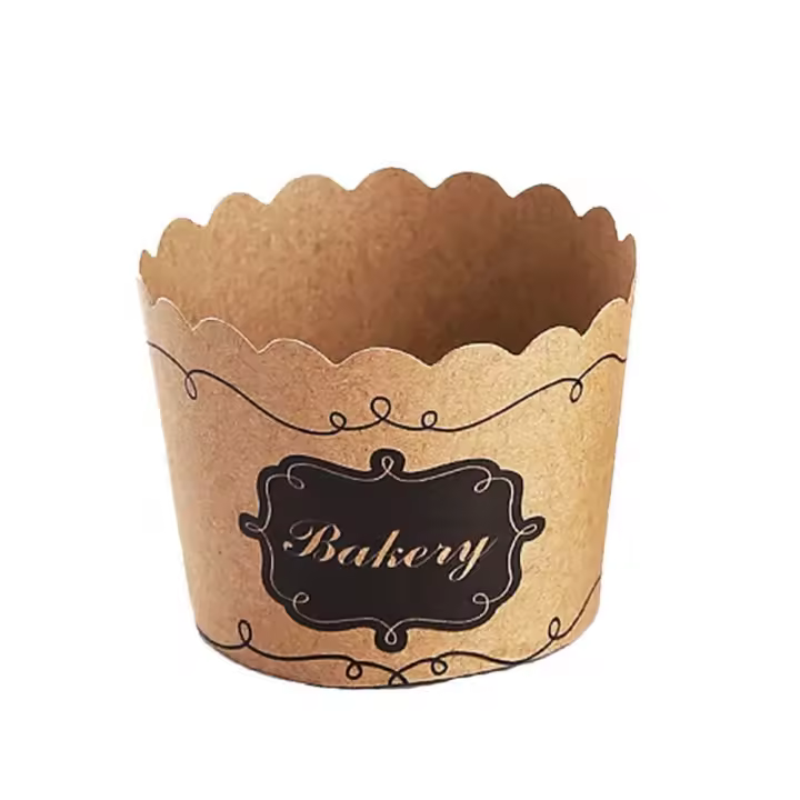Suministros para fiestas de 50 piezas, herramientas de repostería con revestimiento, molde para hornear, envoltorios para magdalenas, revestimientos para magdalenas, vasos de papel para magdalenas - 1