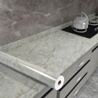 Pegatinas de Pared de Mármol de Vinilo Resistentes al Calor y Impermeables - details 1