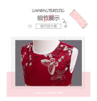 Vestido de noche largo para niñas, estilo princesa, para espectáculos, cumpleaños y eventos. - details 4