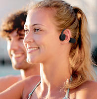 Auriculares inalámbricos de conducción ósea, audífonos con reproductor MP3, memoria integrada de 8G/32G, Bluetooth, impermeables IPX8, deportivos, para natación - details 1