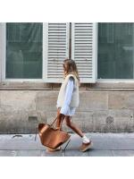 Bolso de mano de color sólido para Mujeres, material de cuero de Vaca, Bolso de axila, moda SO - details 7